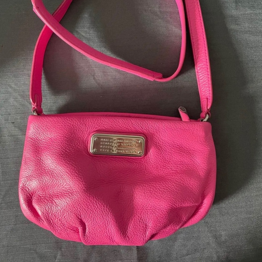 Marc jacobs pink crossbody